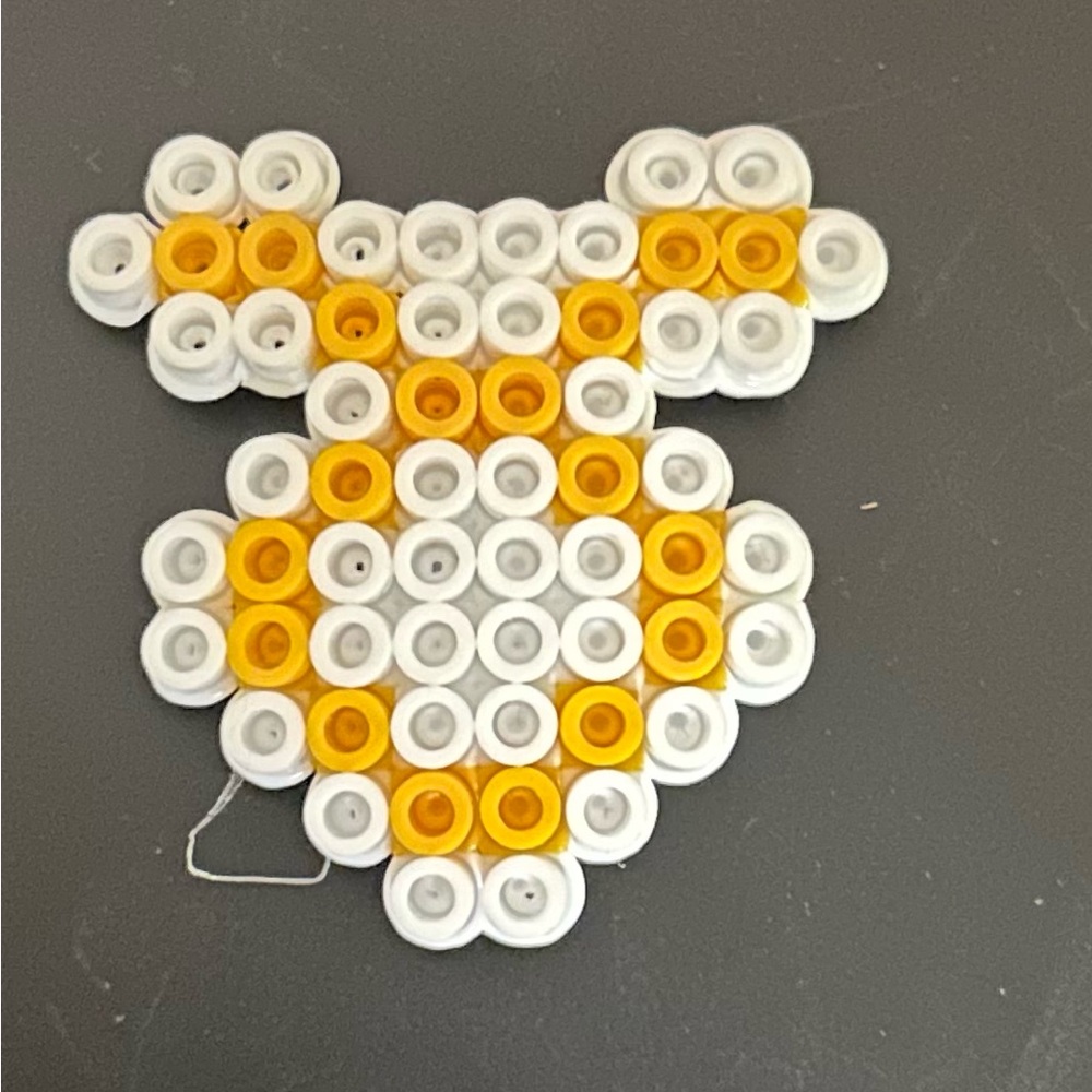 Taurus zodiac sign Perler bead magnet